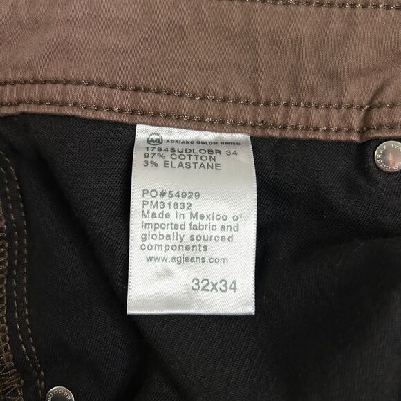 AG Adriano Goldschmied Everett Slim Straight Fit Jean Men's‎ 34 x 32 - Picture 12 of 12